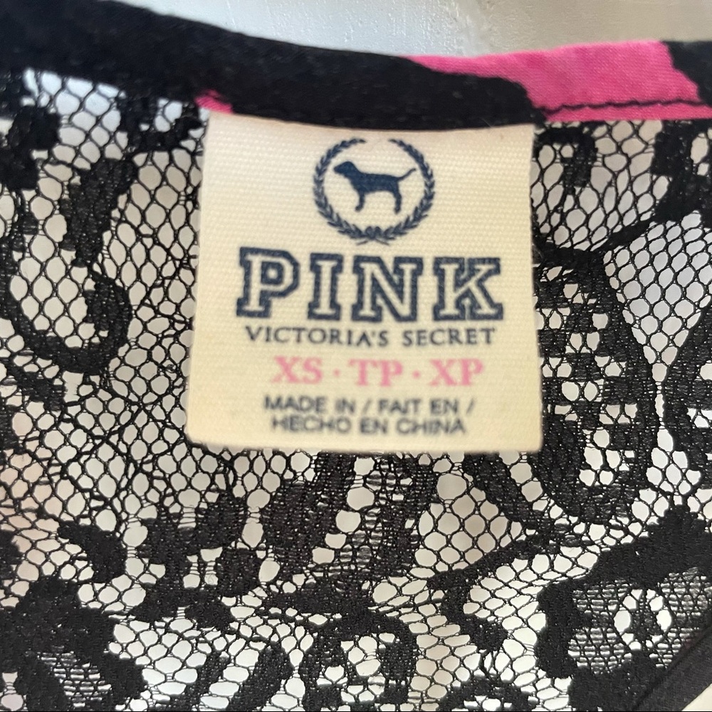 Leopard Lace Back Racerback Tank, Small - Picture 3 of 5